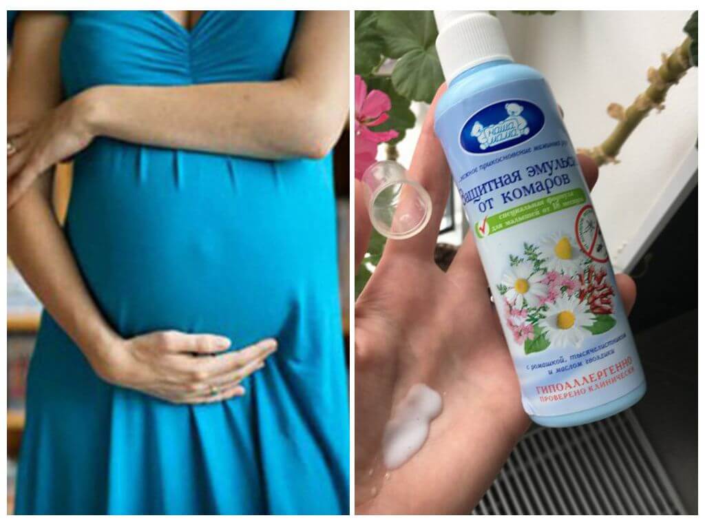 Kem chống muỗi cho phụ nữ mang thai